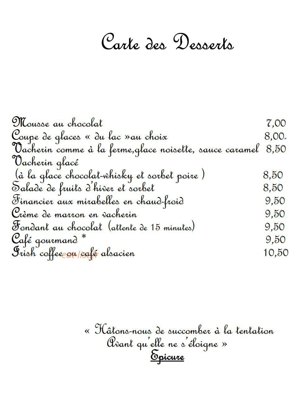 La Cour de Lise — carte page 3