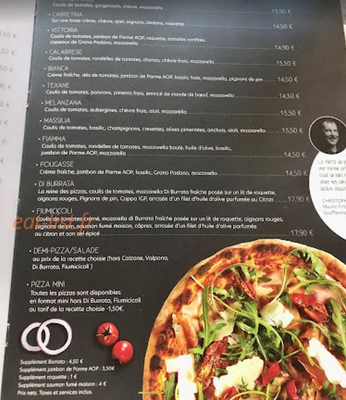 O'Pizzicato — carte page 1