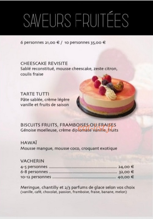 Boulangerie Khanouchi — carte page 2