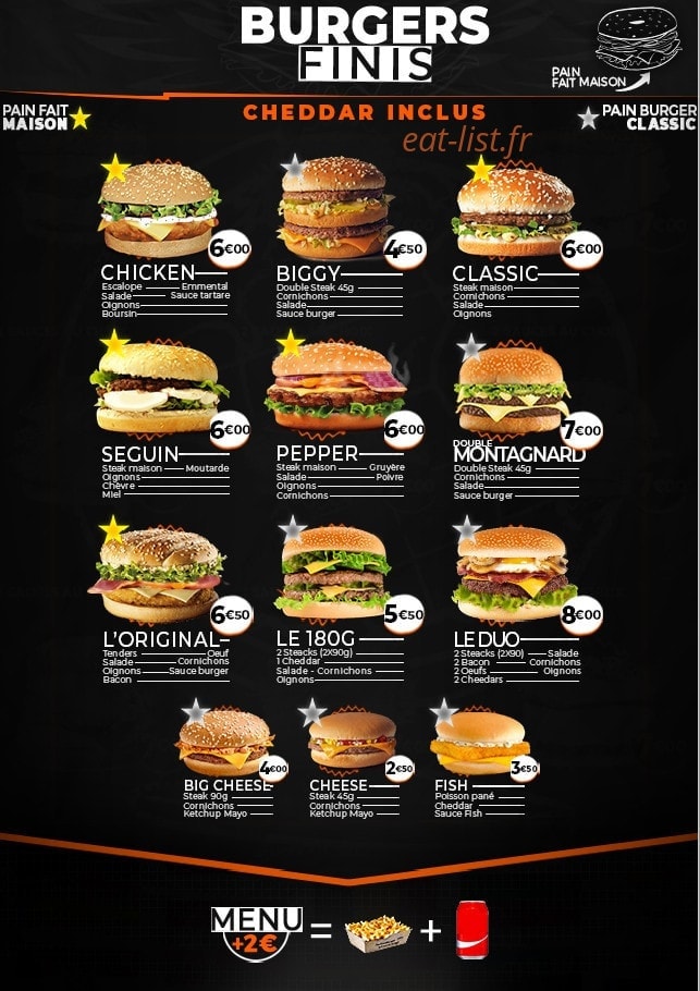 Original Tacos — carte page 1