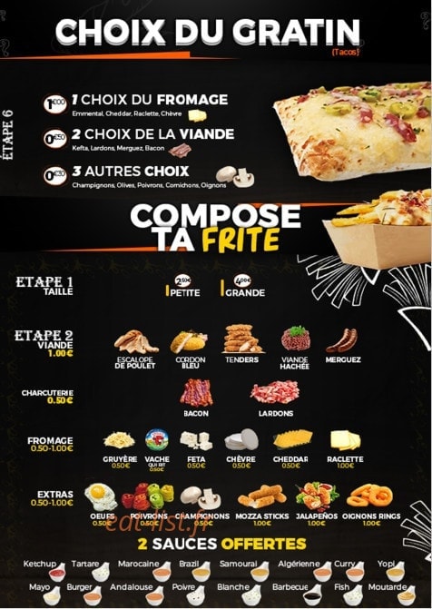 Original Tacos — carte page 3