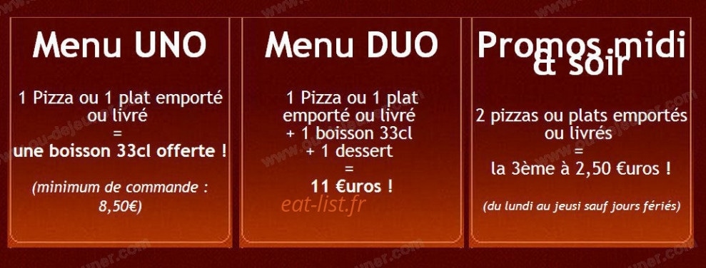 Pizza Bubu express à Lingolsheim - menu et photo