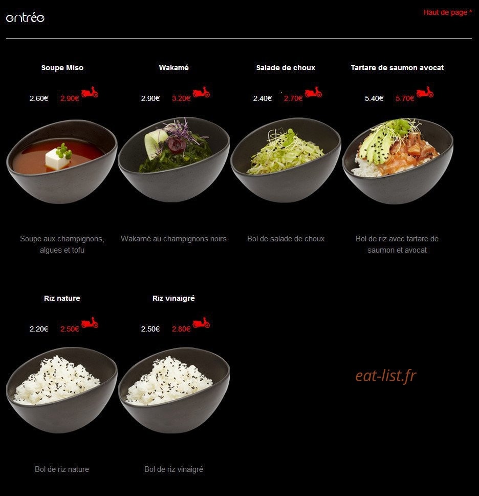 Sushi House — carte page 6