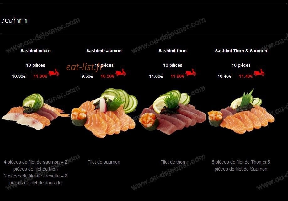 Sushi House — carte page 15