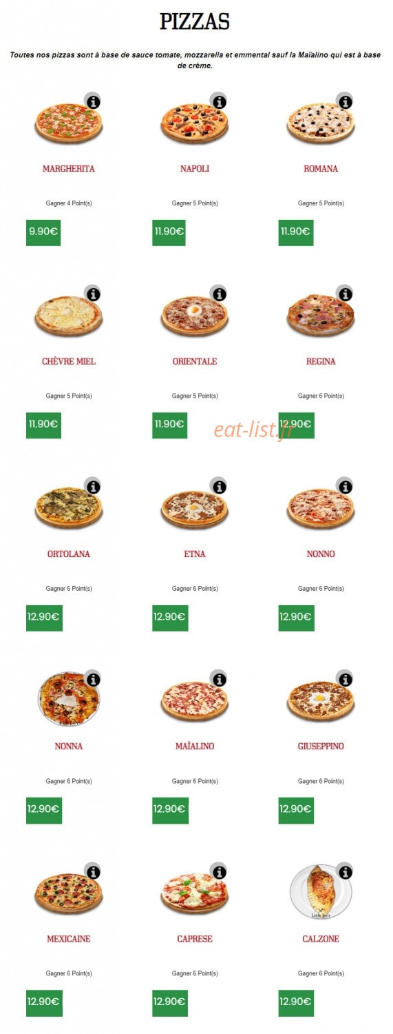 Little Italy — carte page 1