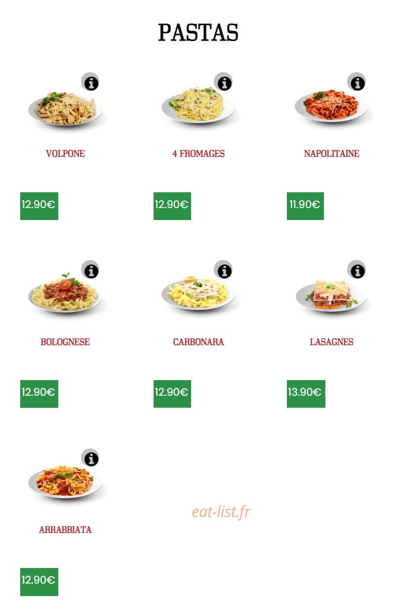 Little Italy — carte page 4