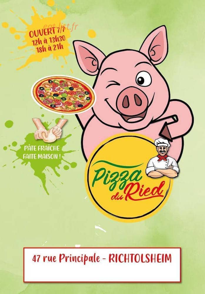 Pizza du Ried — carte page 1