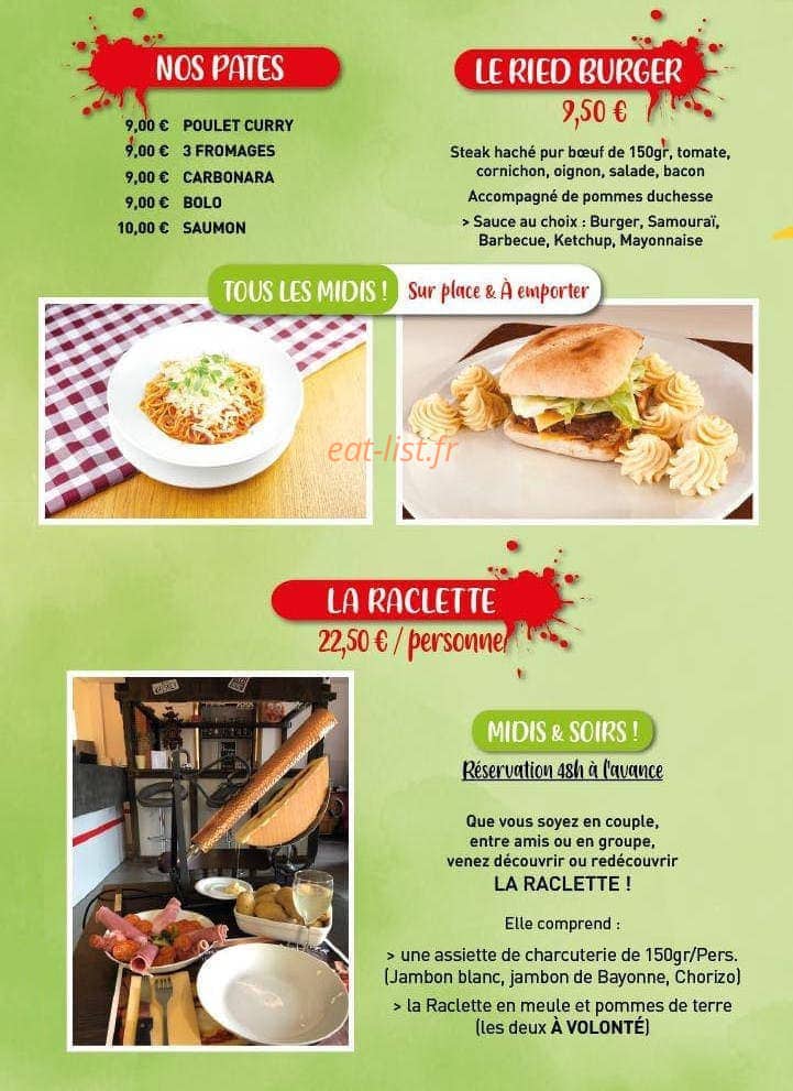 Pizza du Ried — carte page 4