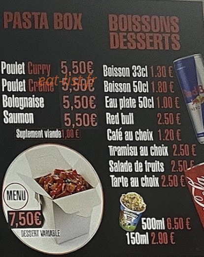 Emsaa Tacos — carte page 4