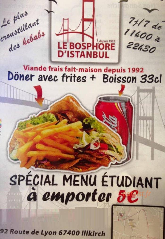 Le Bosphore d'Istanbul — carte page 1