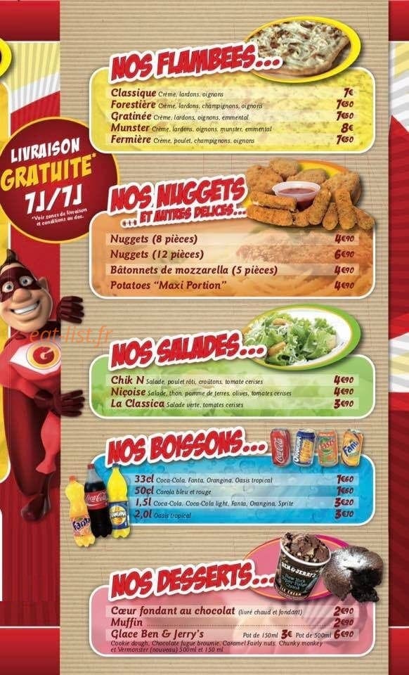 Pizza Gourmand — carte page 3