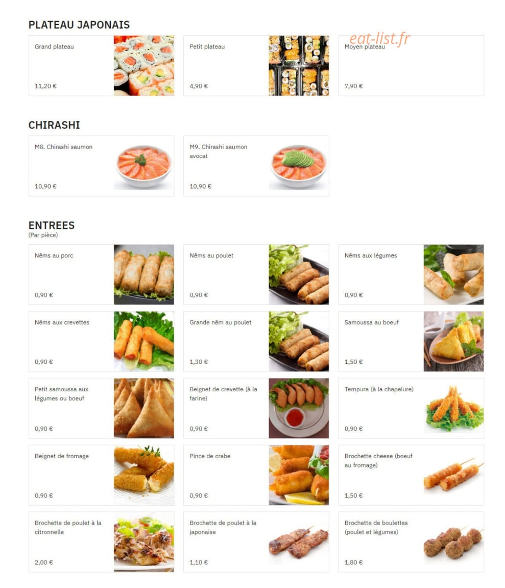 U'me Asia — carte page 2