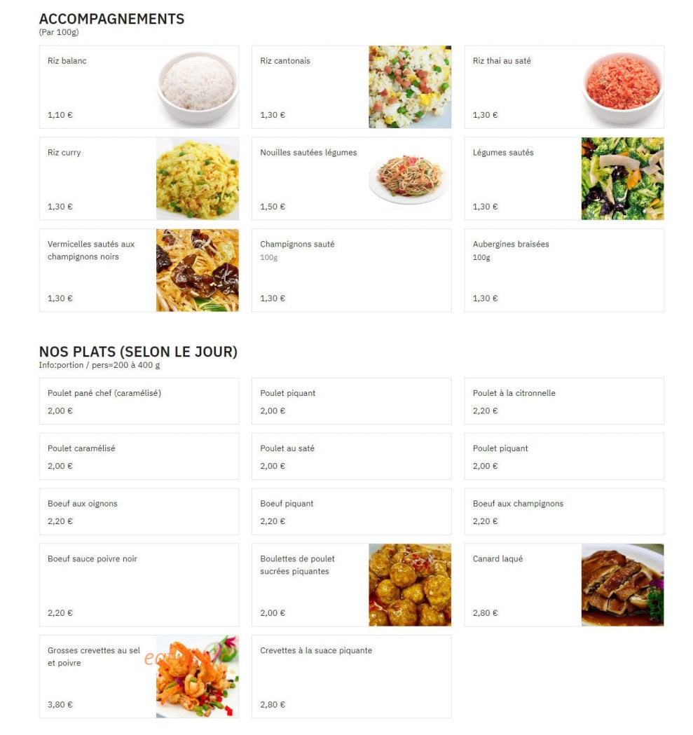 U'me Asia — carte page 4