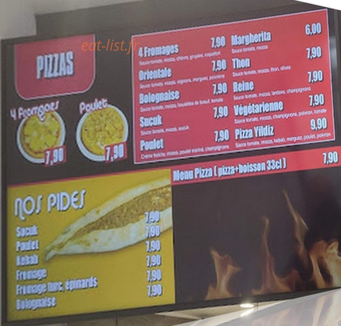 Yildiz Kebab — carte page 3