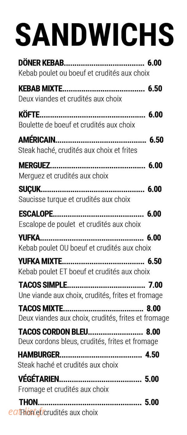 Le Petit Kale — carte page 3