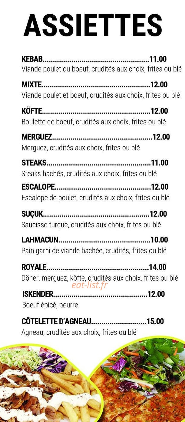 Le Petit Kale — carte page 2