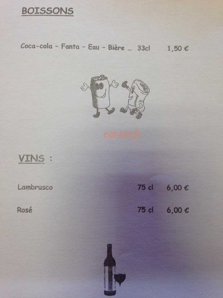 Pizza Roma — carte page 3