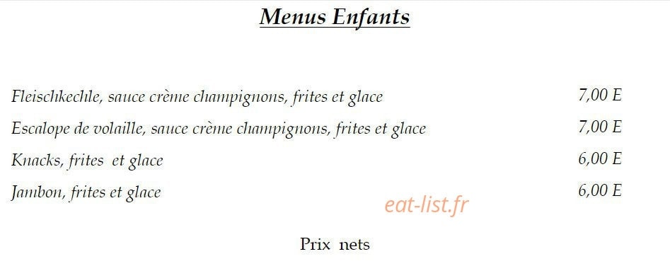 Restaurant Bim Buewele — carte page 6