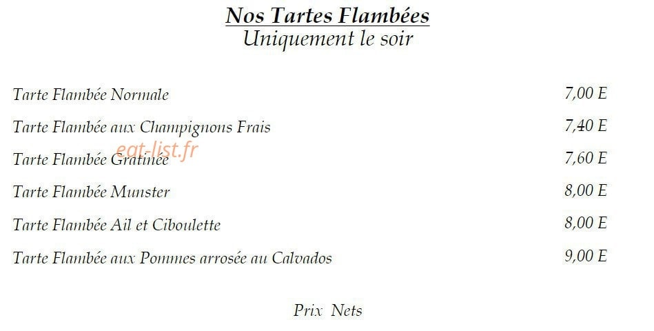 Restaurant Bim Buewele — carte page 4