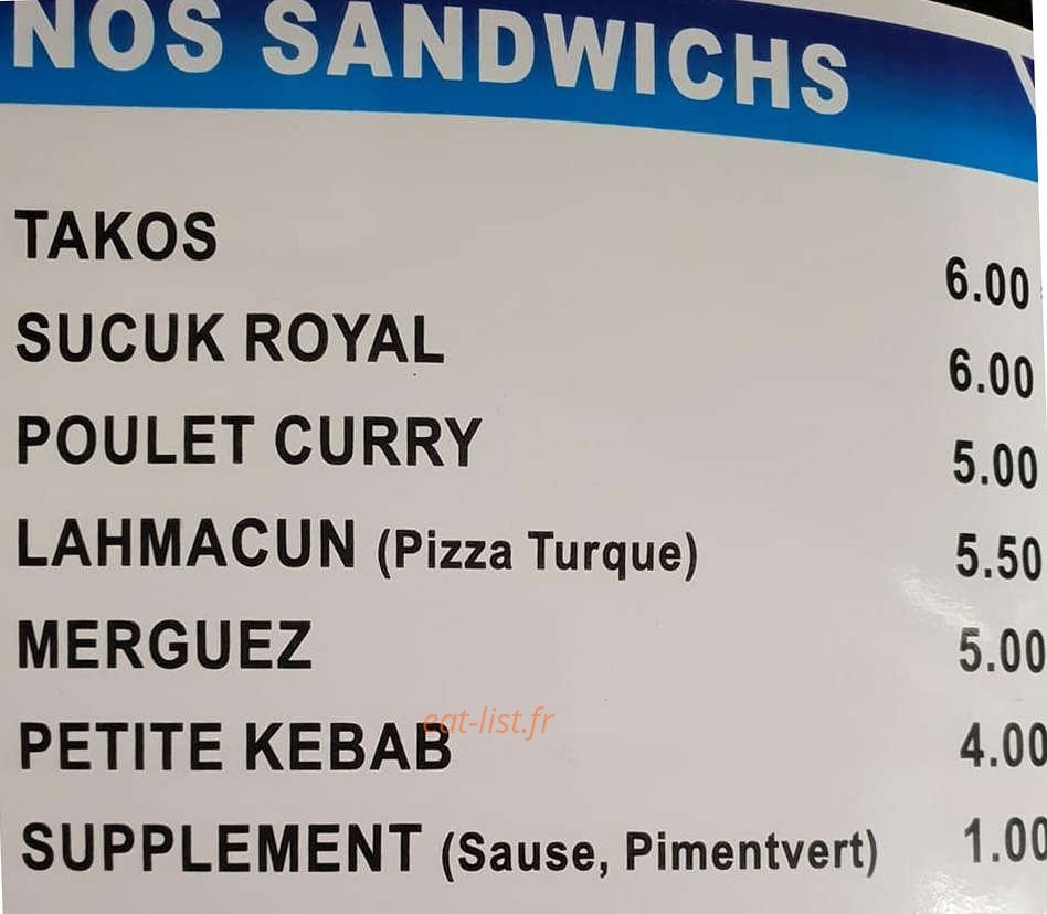 Ocean Kebab — carte page 2