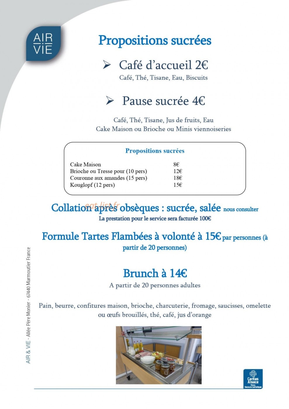 Air et Vie — carte page 11