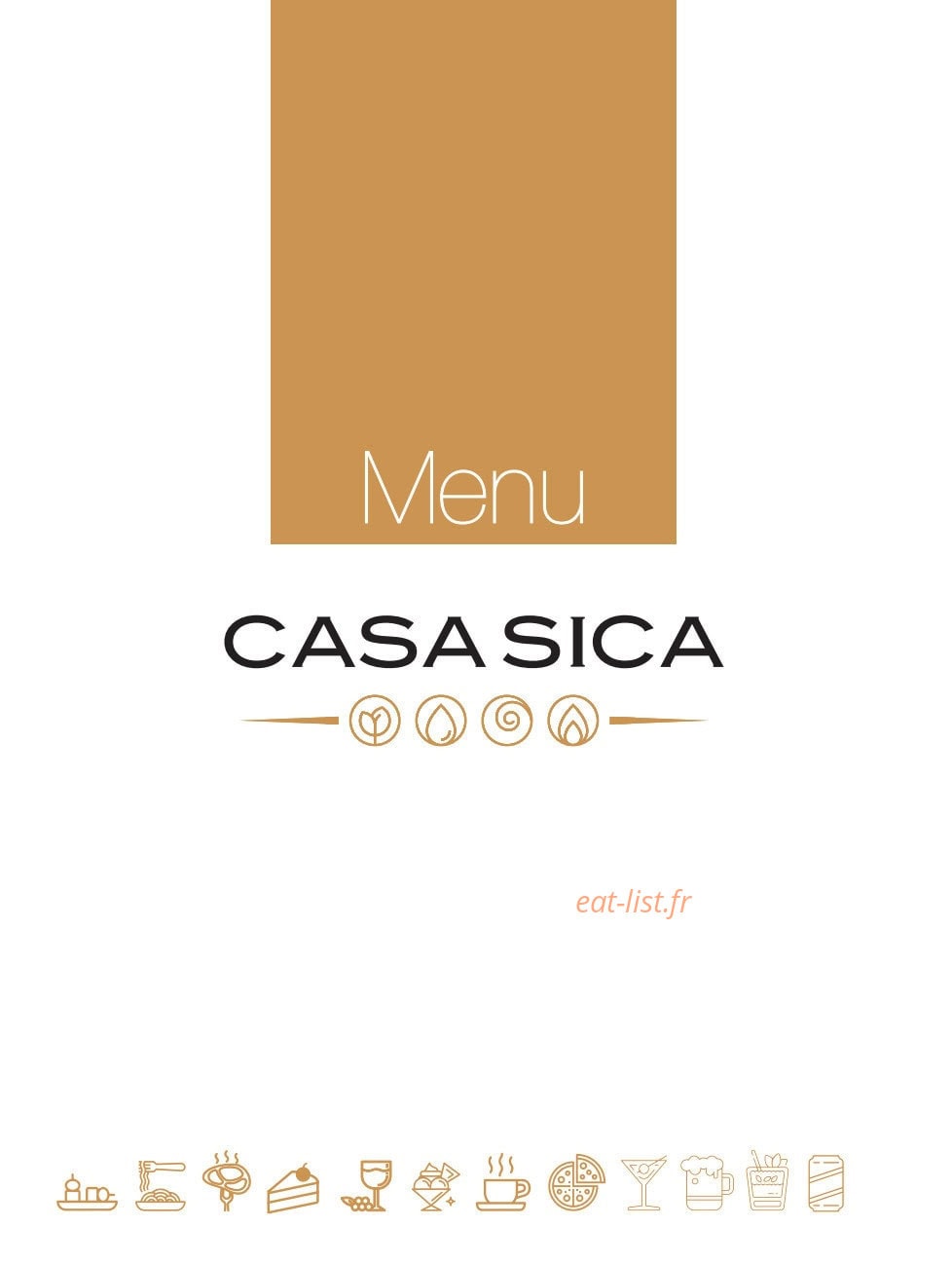 Carte et menu Sica Les Spécialistes du Made in Italy Mundolsheim