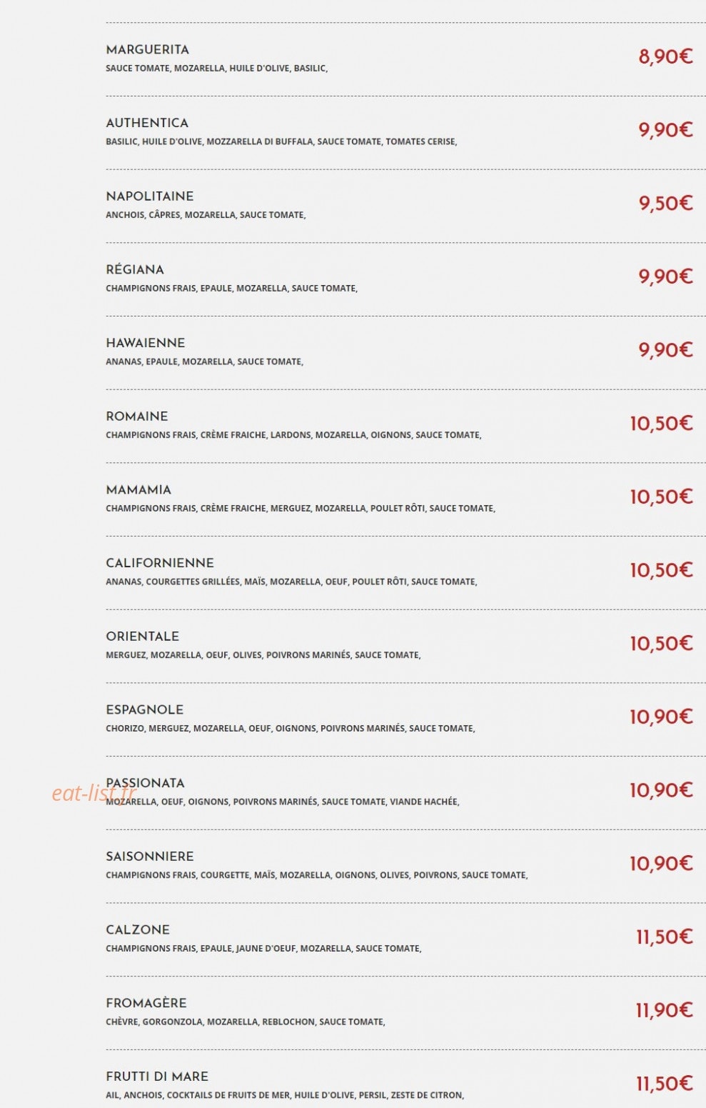 San Cabello — carte page 1