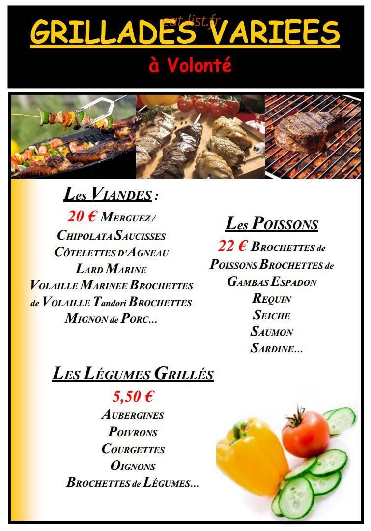 Auberge de la Forêt — carte page 8