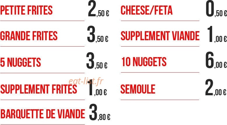 Snack de seltz — carte page 5
