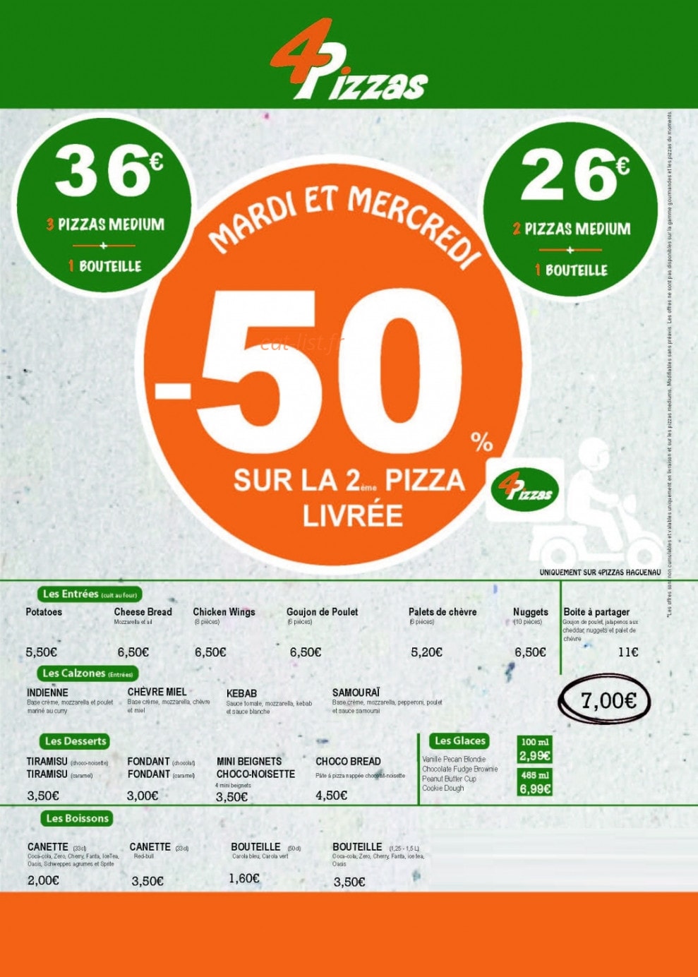 4PIZZAS — carte page 3