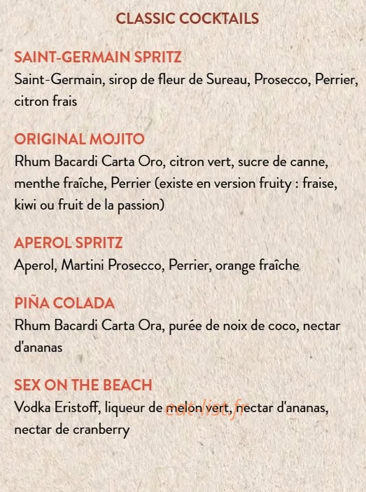 Au Bureau — carte page 10