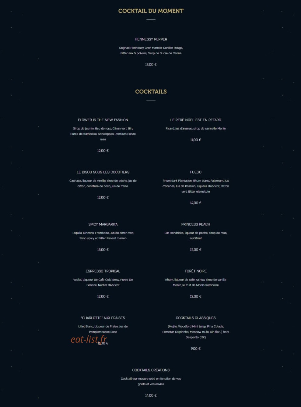 Aux Oubliettes — carte page 1