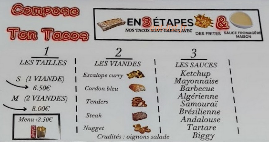 Escale grill — carte page 2