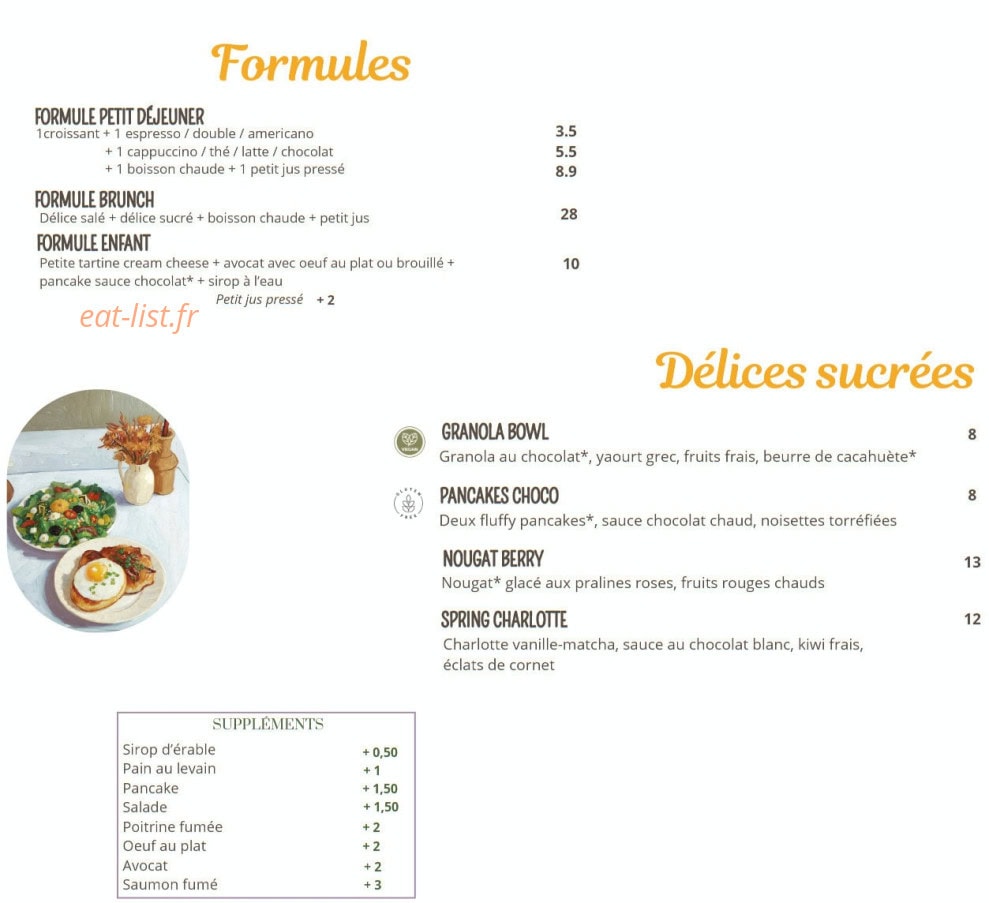 La Brunchoise — carte page 2