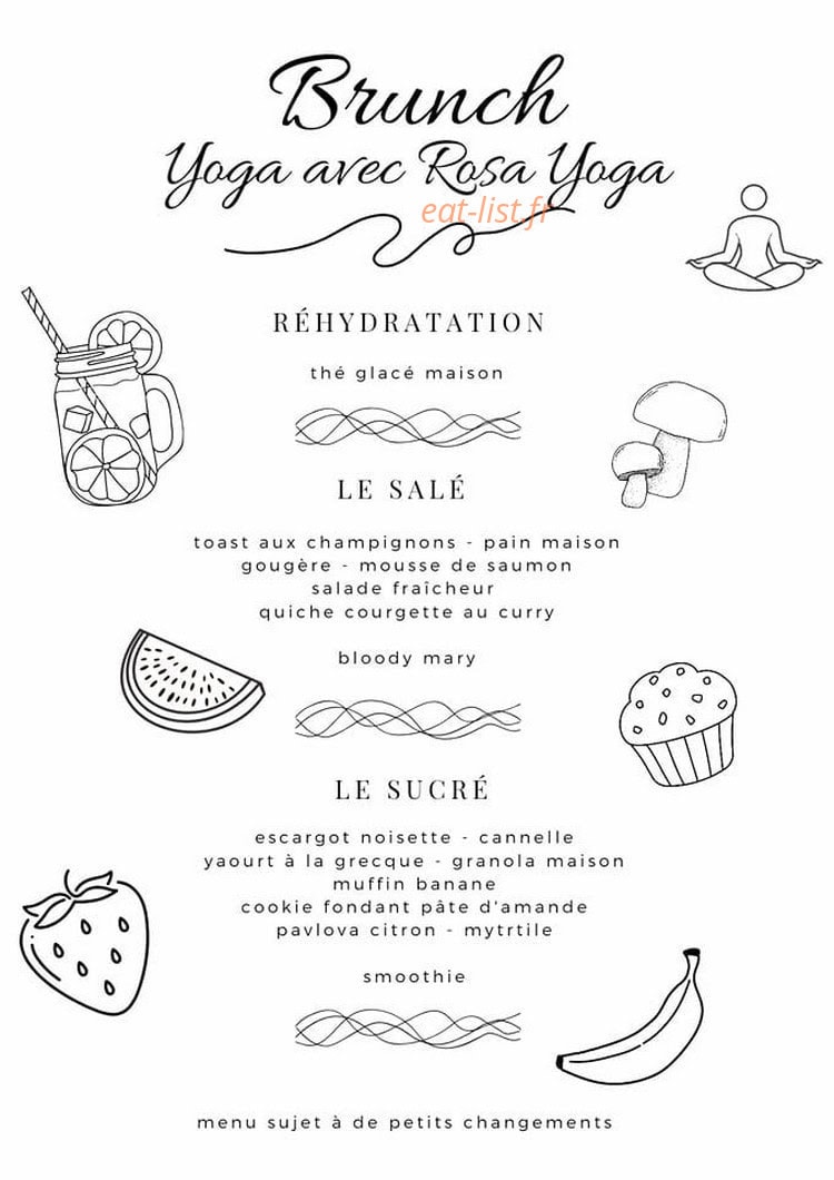 La Guinguette Des Intenables — carte page 1