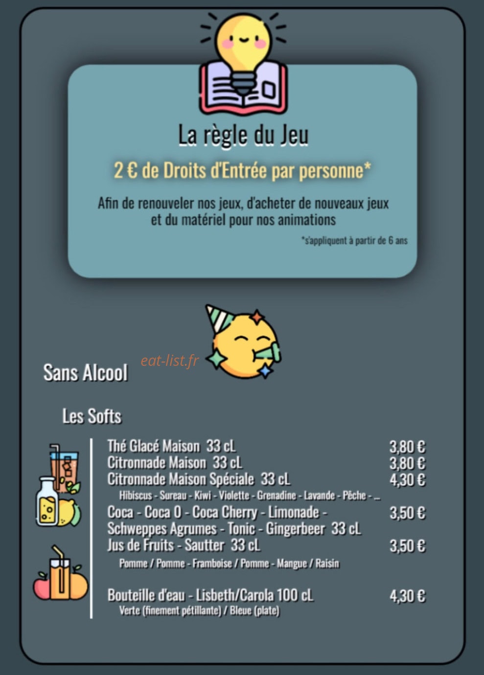 La Mauvaise Joueuse — carte page 4