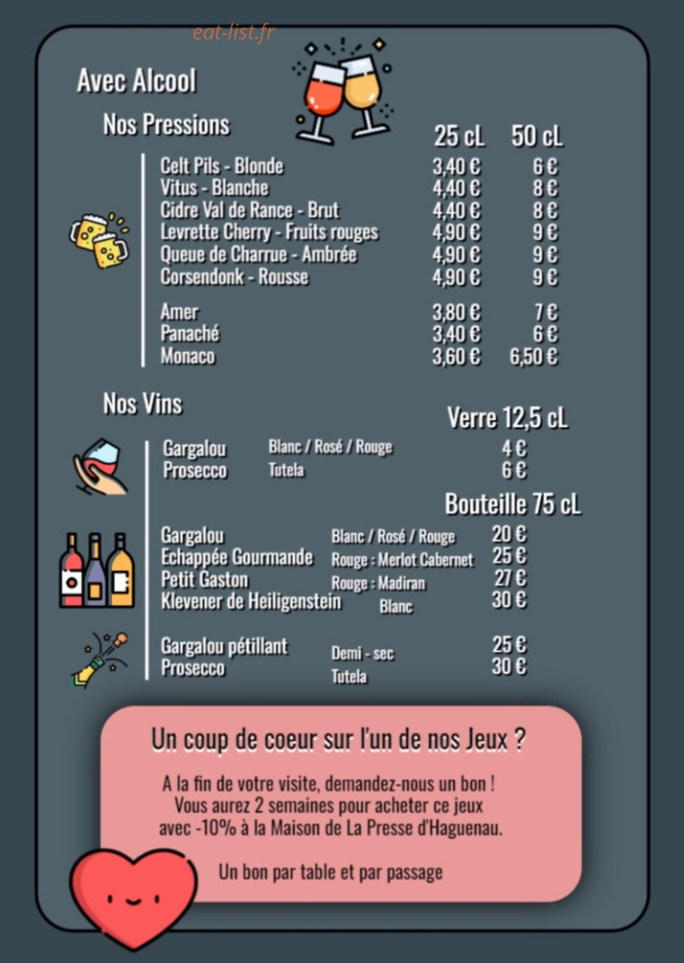 La Mauvaise Joueuse — carte page 3