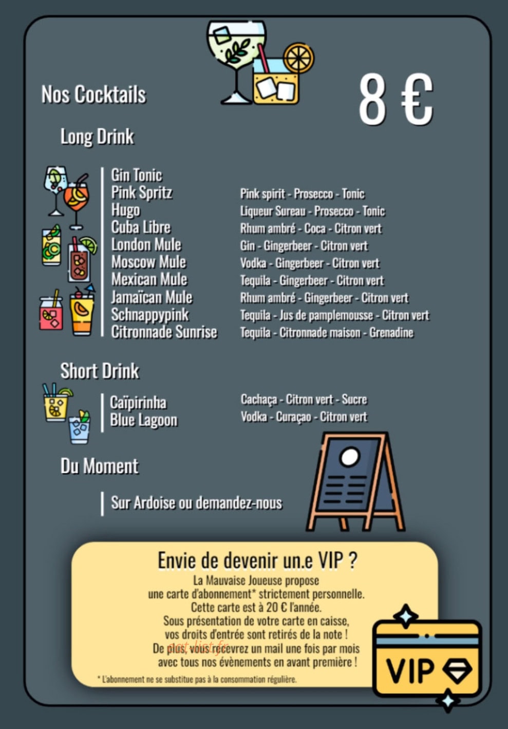La Mauvaise Joueuse — carte page 5