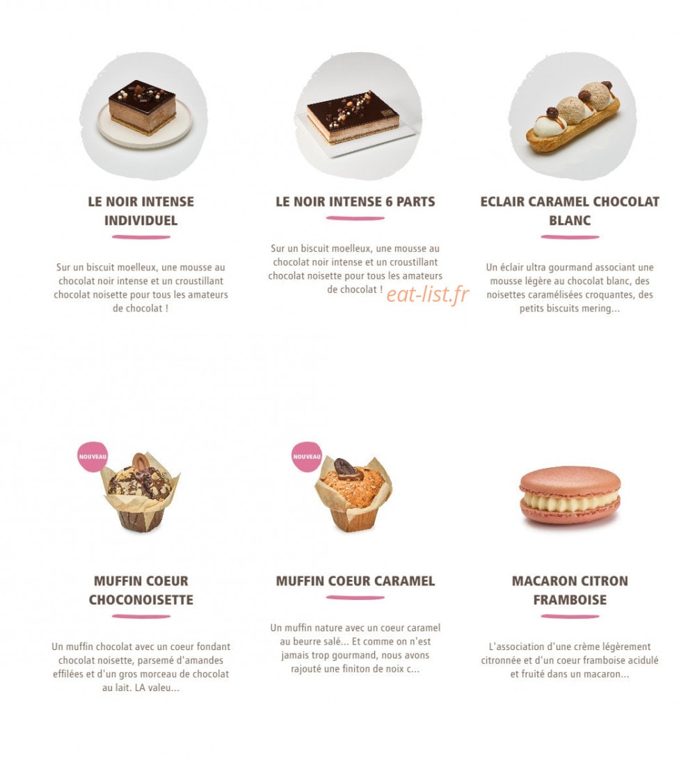 La Mie Câline — carte page 15