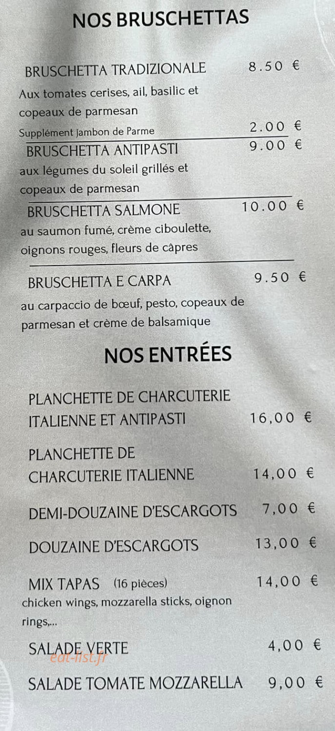 La Squadra — carte page 1