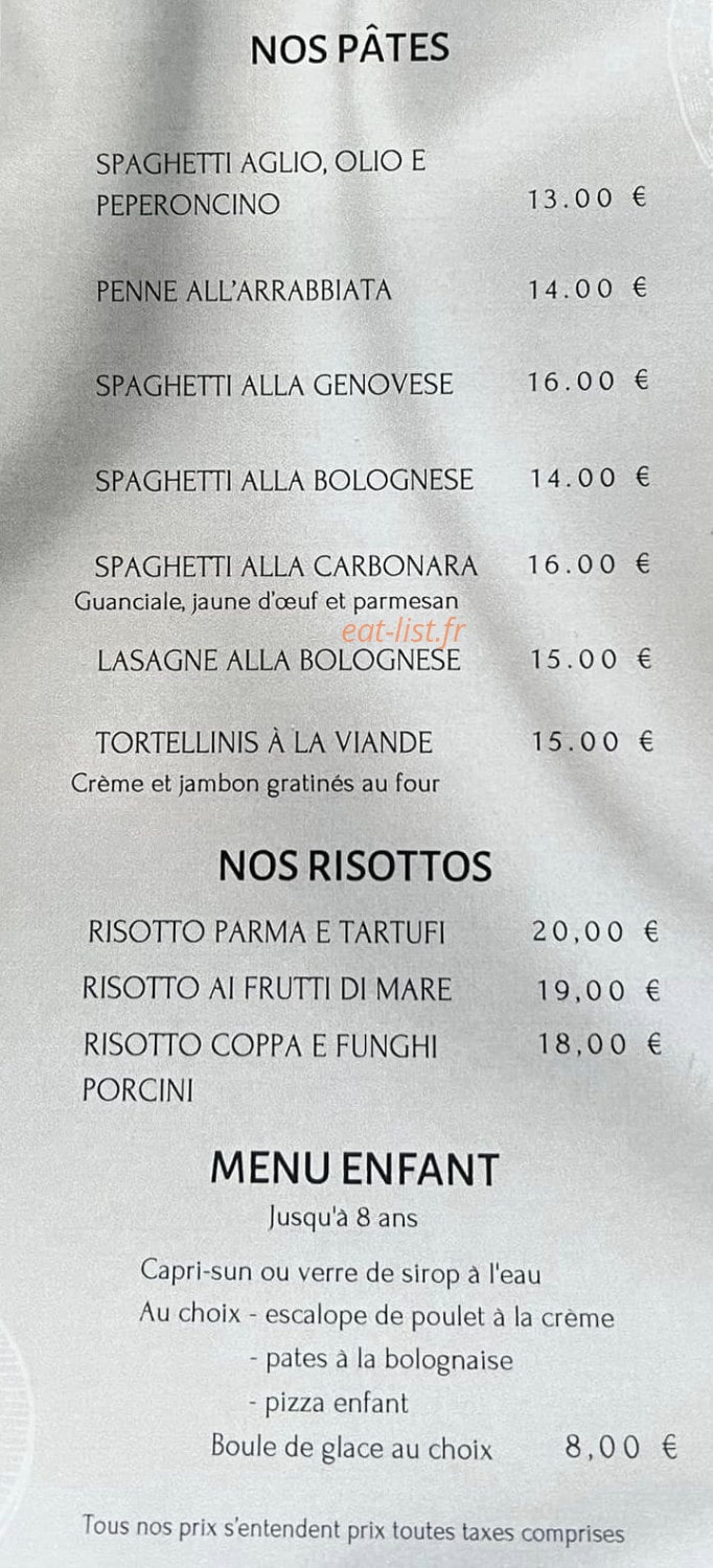 La Squadra — carte page 3