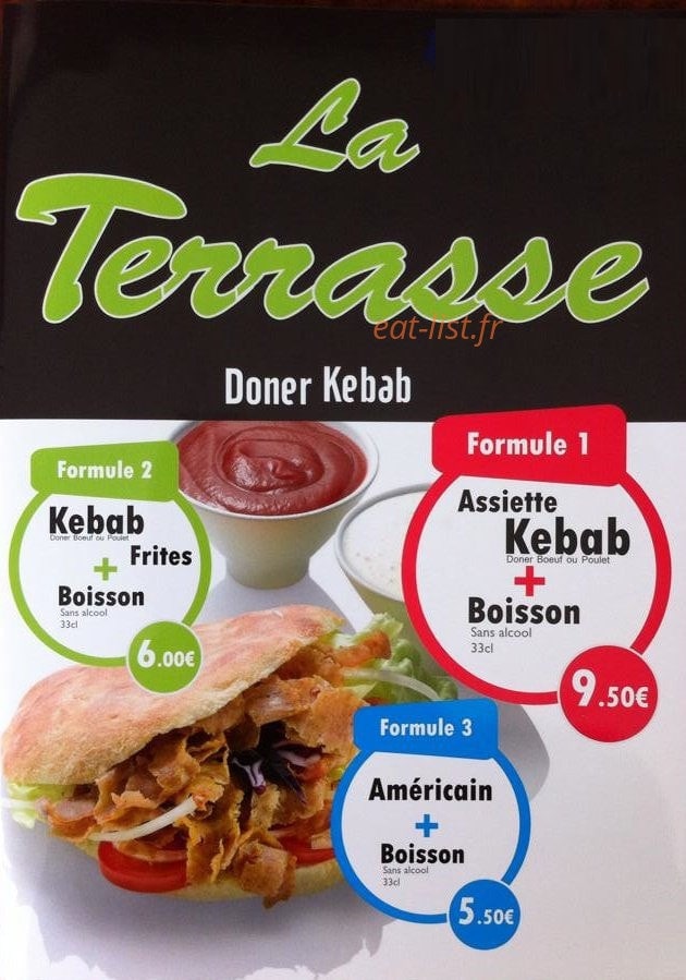 La terrasse — carte page 1