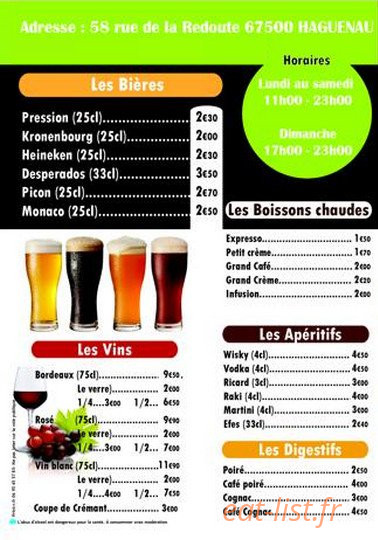 La terrasse — carte page 4