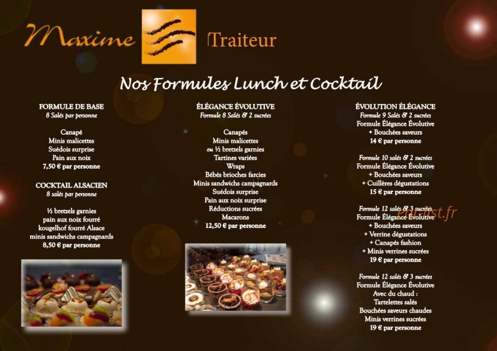 Le café max — carte page 1