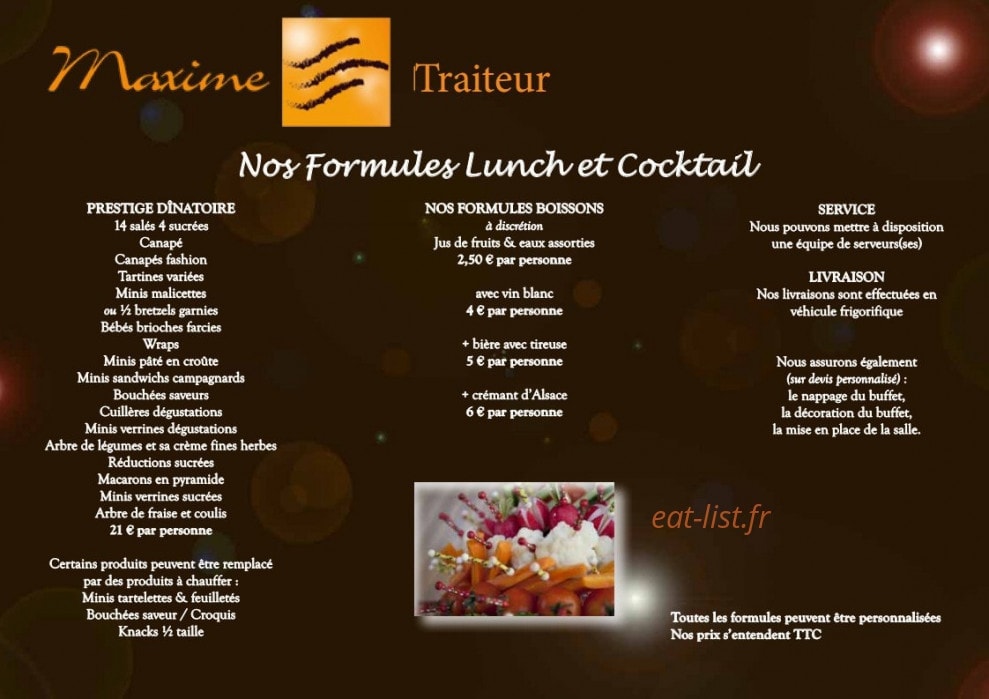 Le café max — carte page 2