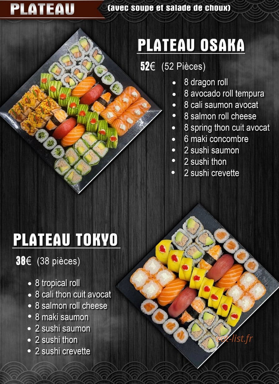My Sushi Box — carte page 3