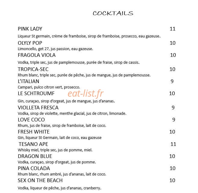 O lylypop — carte page 3