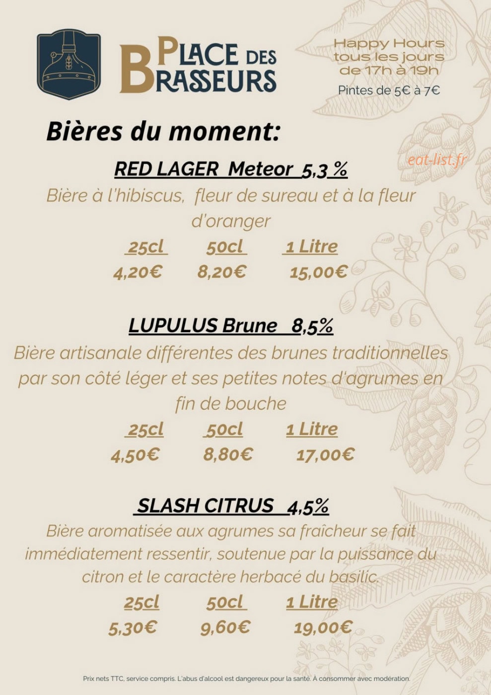 Place des Brasseurs — carte page 5