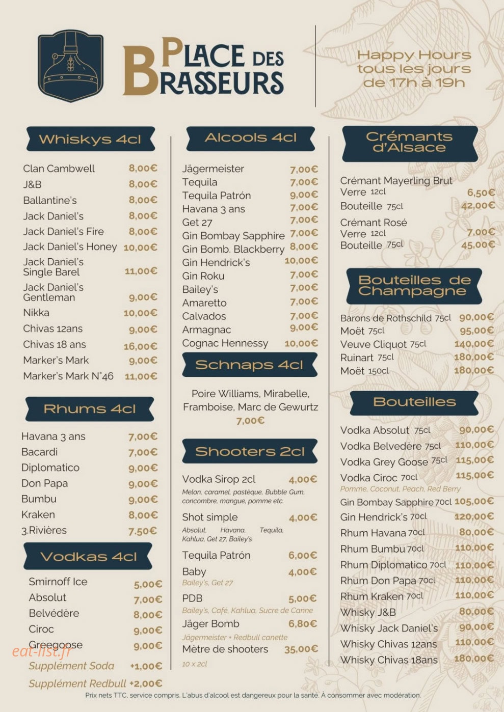 Place des Brasseurs — carte page 4