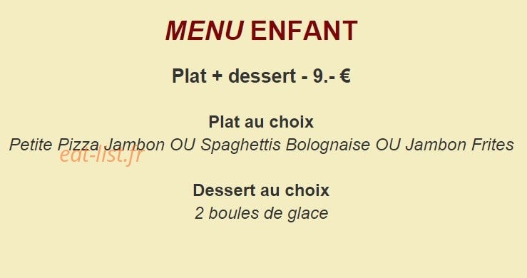 Restaurant barbe rousse — carte page 2